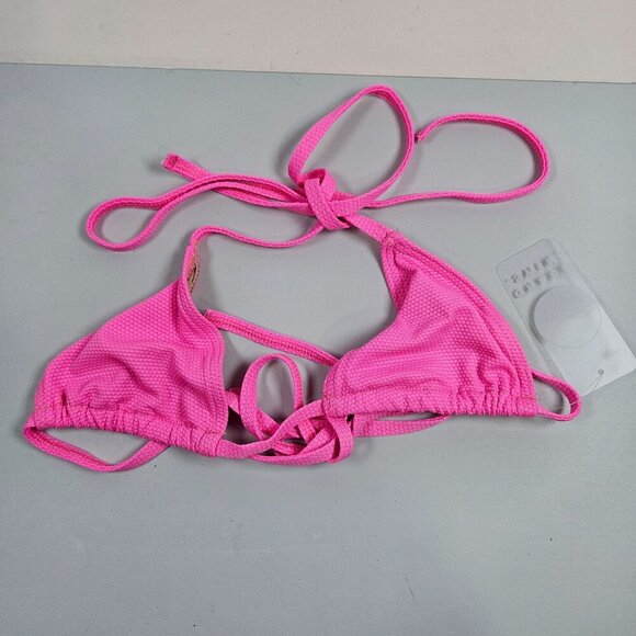 Gnash Swim Bikini Top Bottom Set Women Size 2 NWT Halter String Scoop Brief - Picture 4 of 12